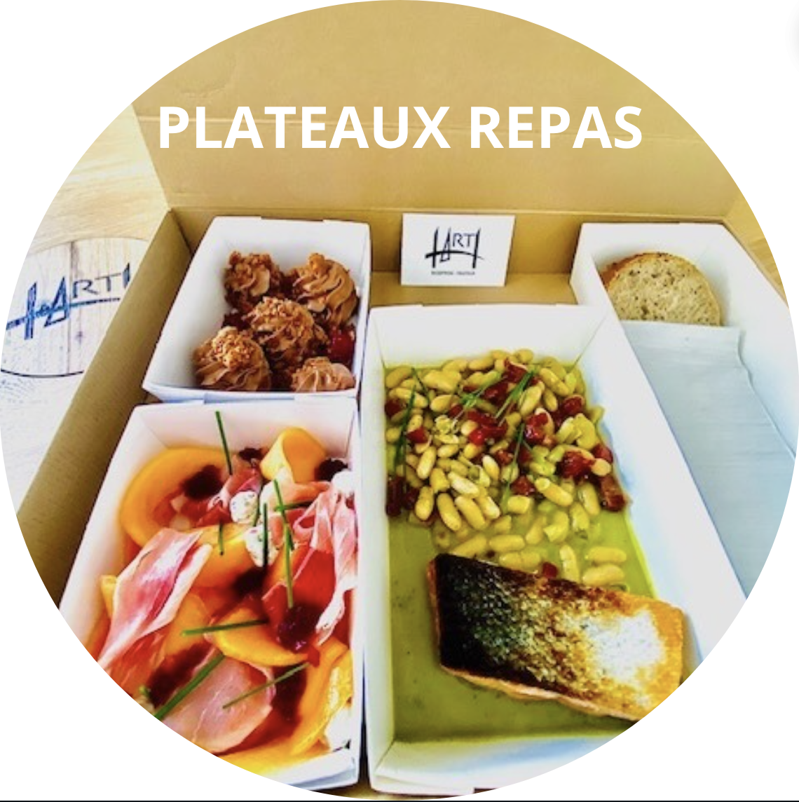 bulle plateaux repas Hart Traiteur Le Havre 76